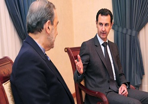 دیدار علی اکبر ولایتی با بشار اسد