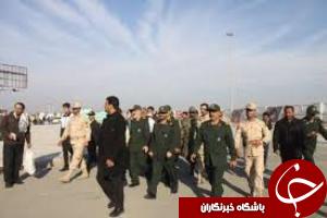 حضور جانشین فرمانده کل سپاه در مرز چذابه