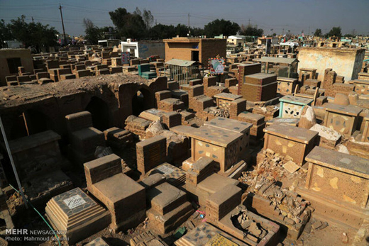 اینجا قبرستان وادی الاسلام است+تصاویر
