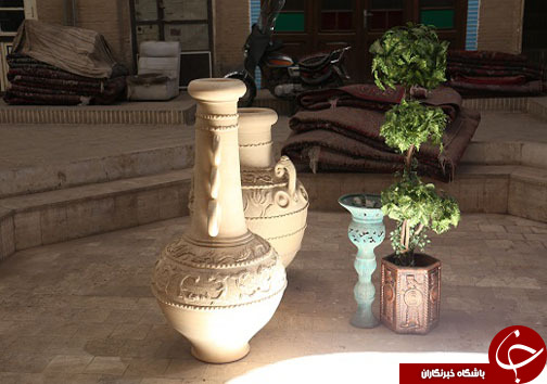 تیمچه بزرگ بازار قم دارای بزرگترین سقف ضربی ایران + تصاویر