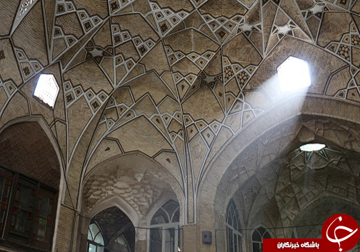 تیمچه بزرگ بازار قم دارای بزرگترین سقف ضربی ایران + تصاویر