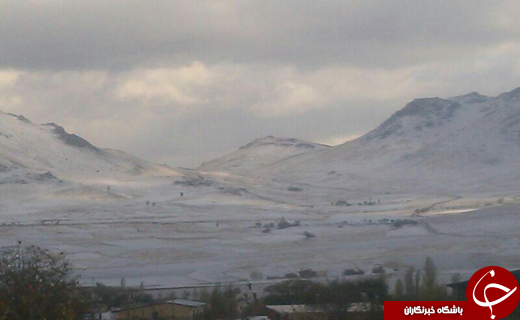 تصاویر روستای پر از برف فرسش