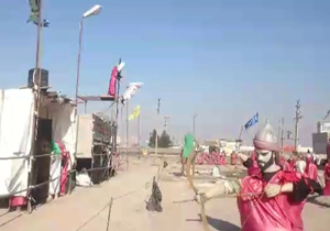 نمایشگاه واقعه کربلا در شهرستان رباط کریم + فیلم