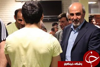 وزیر ورزش و جوانان در اردوی تیم ملی وزنه برداری