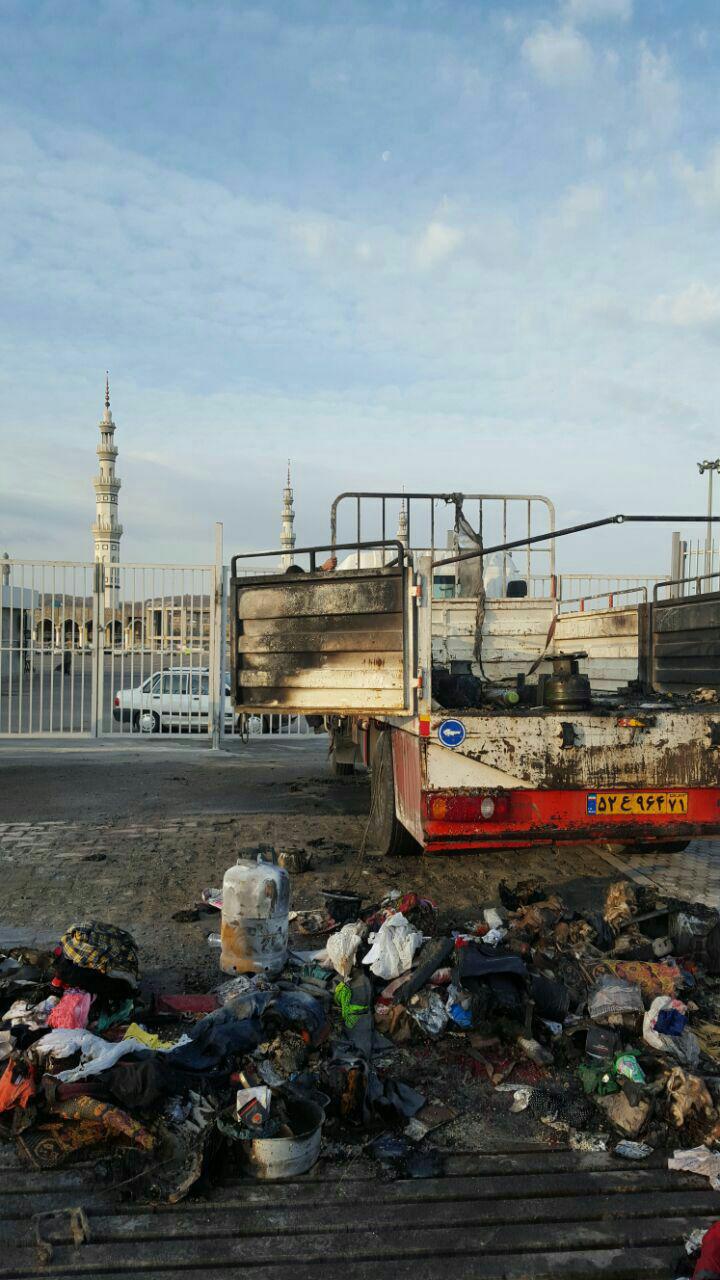 روشن کردن گاز پیک نیک در خودرو حادثه ساز شد + تصاویر