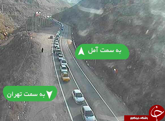 ترافیک سنگین در محور&zwnj;های کندوان و هراز/کرج-چالوس بازگشایی شد