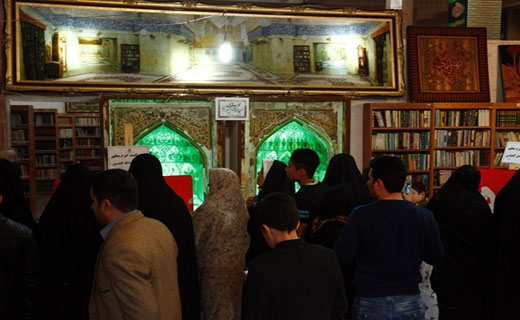 محراب ۳۰۰ ساله مسجد مقدس جمکران+تصاویر محراب ۳۰۰ ساله مسجد مقدس جمکران+تصاویر