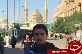 عکس یادگاری دروازه بان استقلال در 