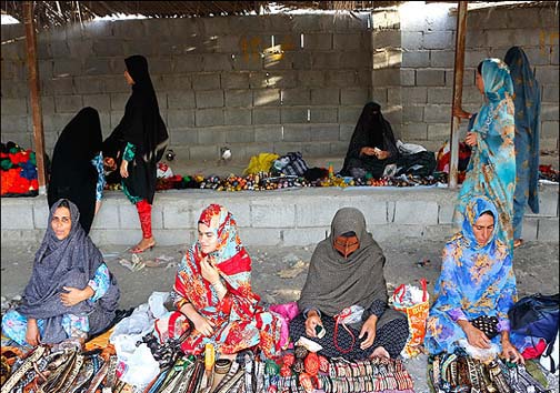 صنایع دستی هرمزگان تلفیقی از نخل و دریا
