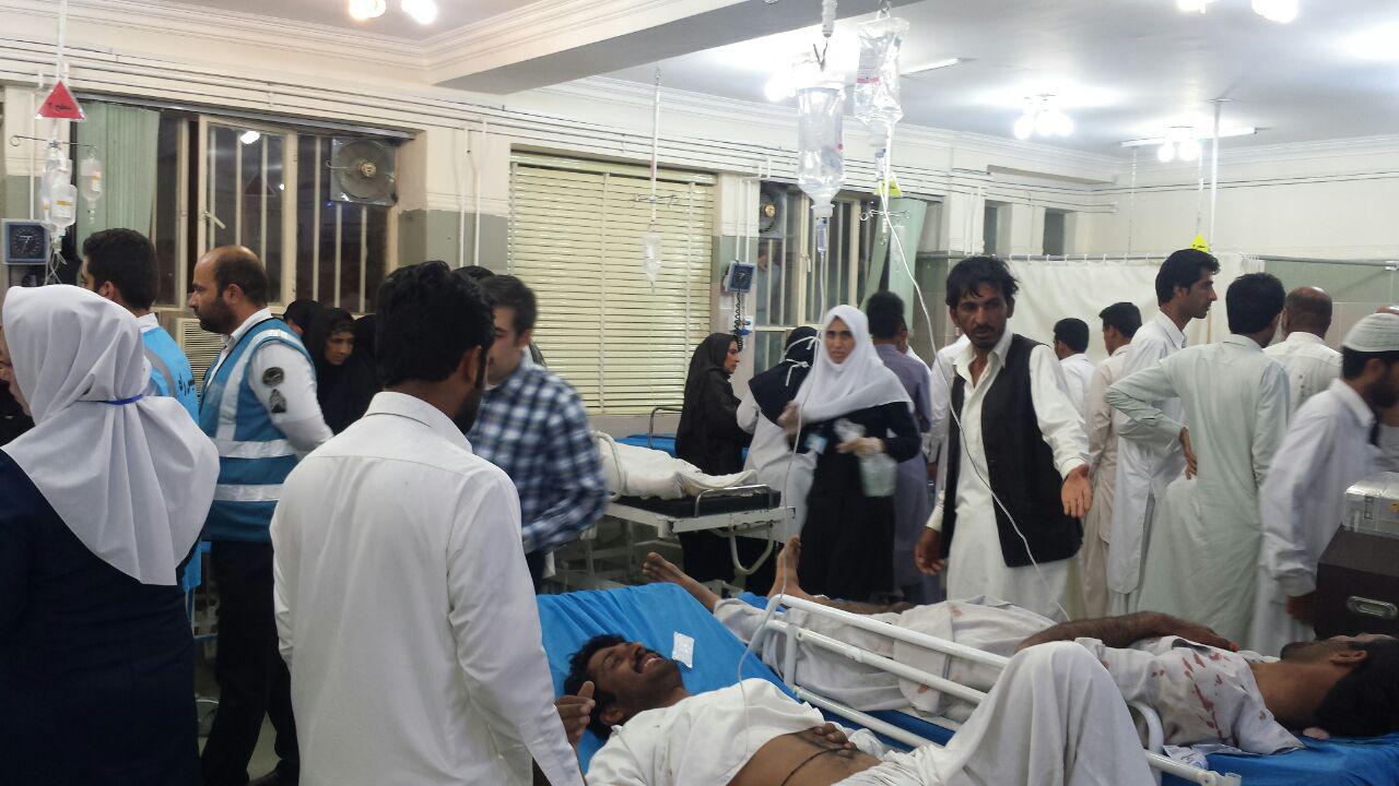 شبی خونین و پر حادثه با 7 تصادف + تصاویر