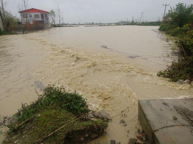 سیلاب در چهار روستای آمل+ تصاویر