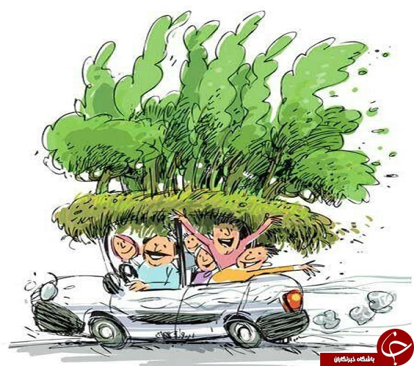 روز طبیعت از نگاه کاریکاتوریست ها