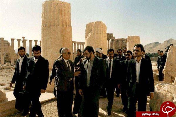 محسن رضایی در تدمر سوریه +عکس