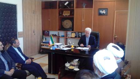 دیدارمدیر کل اوقاف وهیات همراه با استاندار آذربایجان غربی