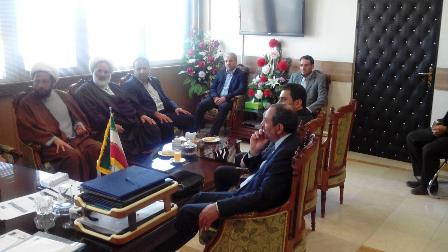 دیدارمدیر کل اوقاف وهیات همراه با استاندار آذربایجان غربی