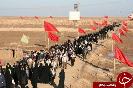 بازدید اتباع17کشور از مناطق عملیاتی خوزستان