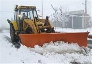 مسدود شدن راه‌های ارتباطی روستاهای  شهرستان مشگین شهر به علت بارش برف