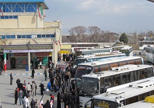 جابه جایی بیش از 77 هزار مسافر در پایانه‌های مسافربری