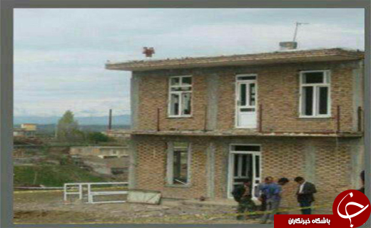 اصابت گلوله توپ  به خانه&zwnj;ای در شهرستان خداآفرین + عکس