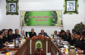 تجلیل مهندس سعادت از خدمات قرارگاه نوروزی امام علی(ع) آذربایجان غربی