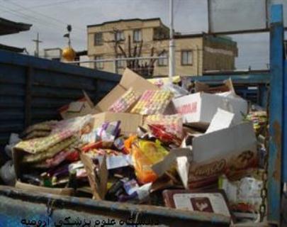 کشف و ضبط بیش از 106 هزار کیلوگرم مواد غذایی غیر قابل مصرف