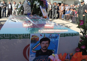 آیین وداع با شهید مدافع حرم برگزار می شود