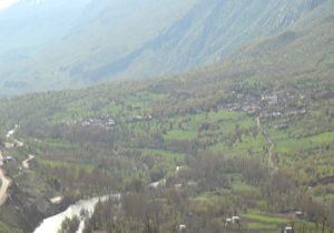 نمایی بسیار زیبا از طبیعت روستای دورود + فیلم