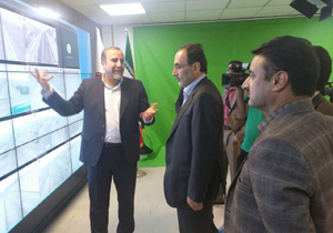 بازديد معاون عمراني استانداری اصفهان از مركز مديريت راه های استان