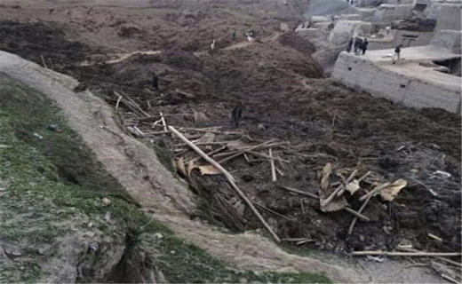 قطع گاز دو شهرستان به دلیل رانش زمین