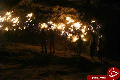 کوهی عجیب که جهانیان را شگفت زده کرد+تصاویر