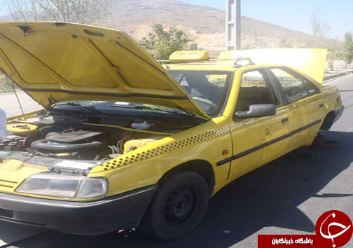 از تصادف و برخورد سه خودرو تا واژگونی جیلی + تصاویر