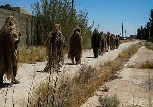عکس/ یگان تک تیرانداز لشکر &laquo;فاطمیون&raquo;