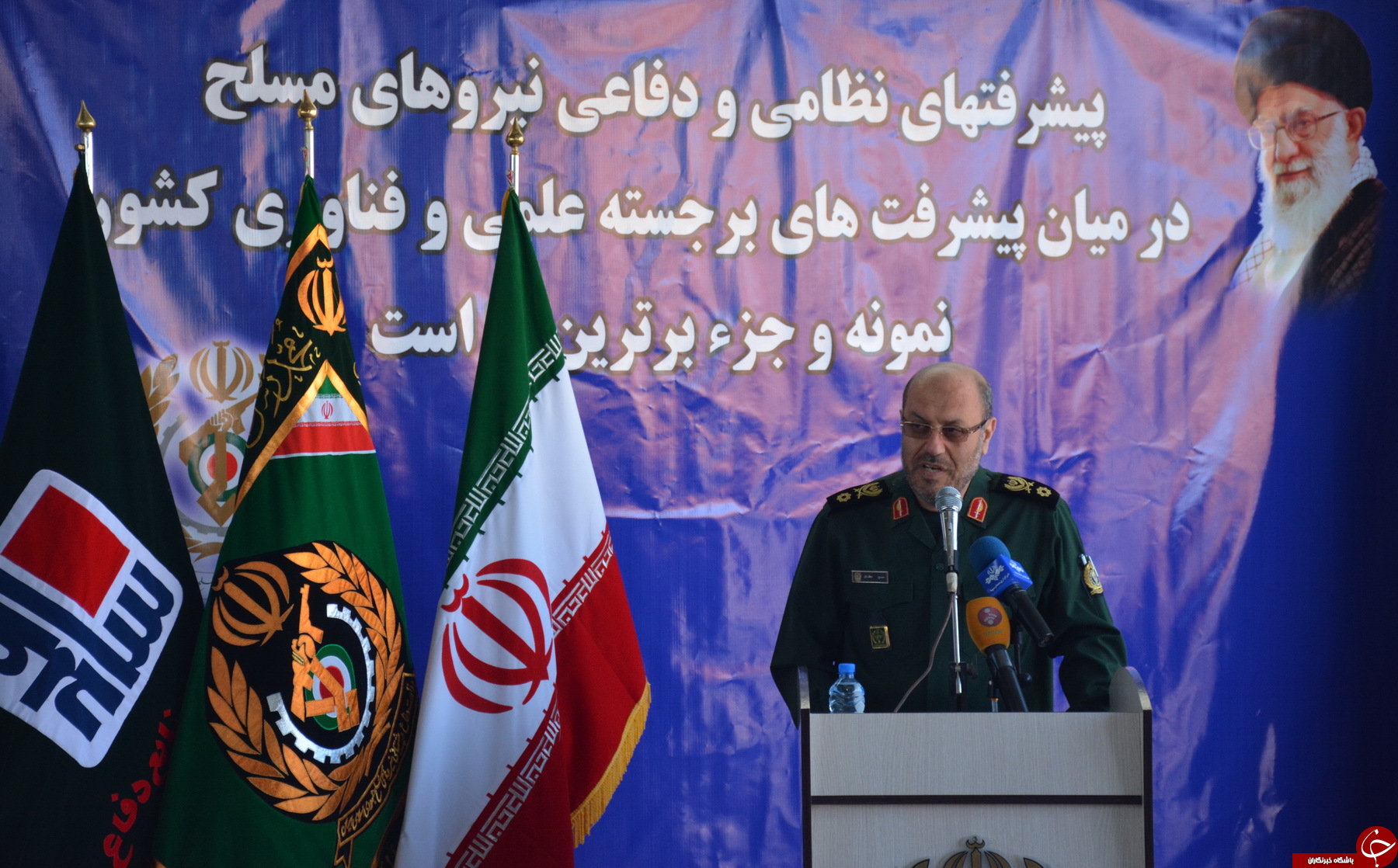 کارخانه تولید ماده منفجره اکتوژن با حضور وزیر دفاع افتتاح و به بهره برداری رسید+تصاویر