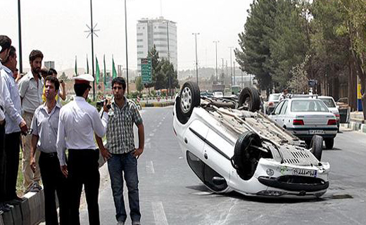 واژگونی مرگبار یک سواری پراید / 5 تن کشته و مجروح شدند