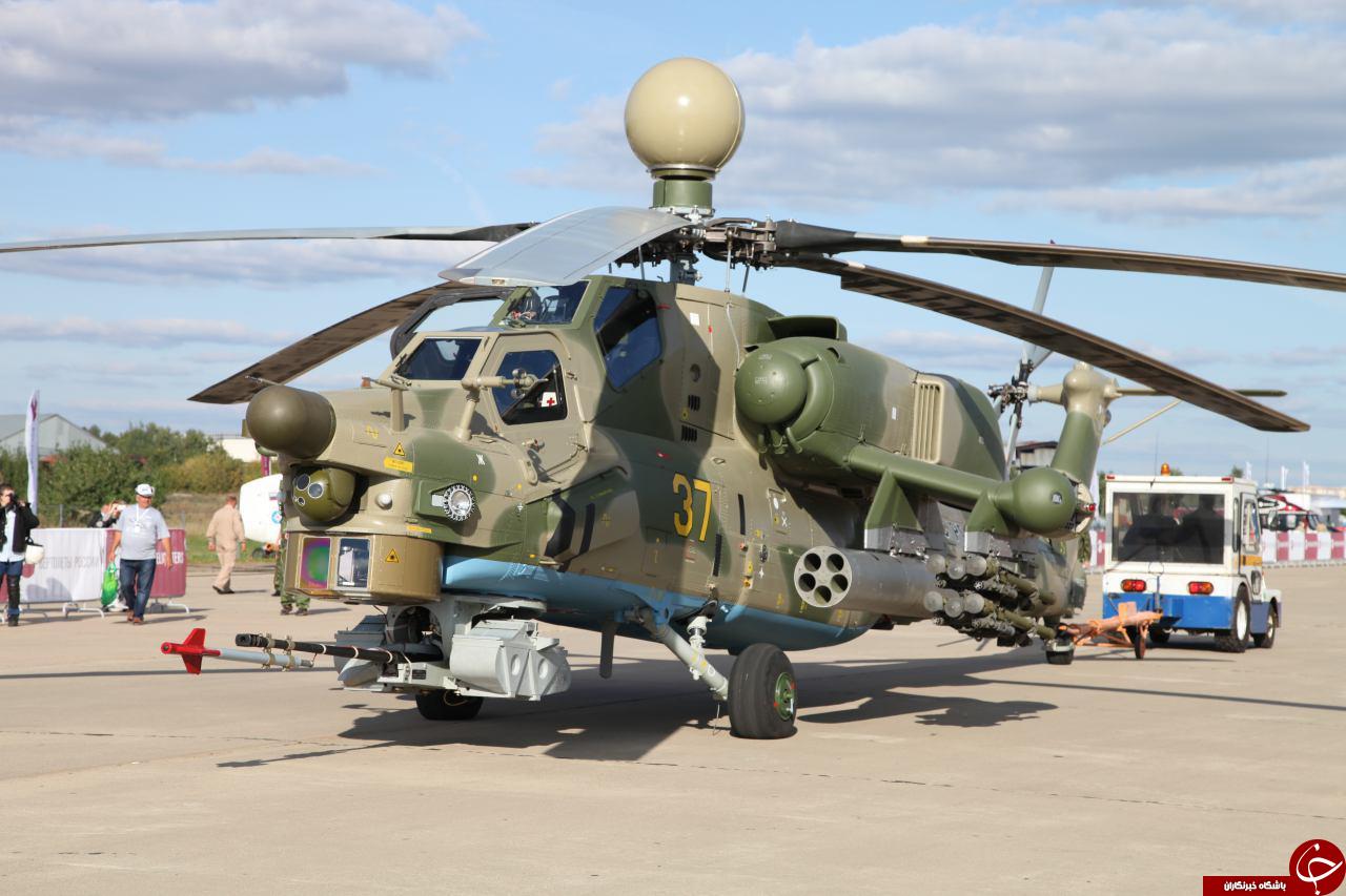 لحظه انحدام خوررو فراری داعشی با mi-28+ عکس و فیلم