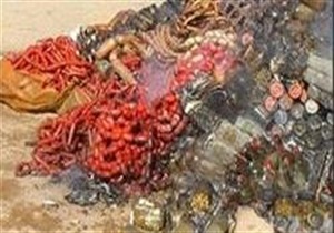 معدوم سازی مواد غذایی فاسد در بویین زهرا