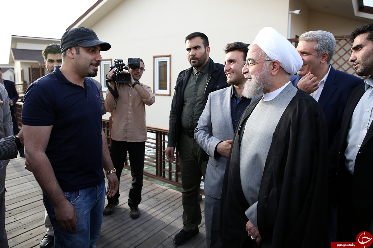 از گفتگو با احسان خواجه امیری در ساحل تا پوشش مخصوص رئیس جمهور + تصاویر