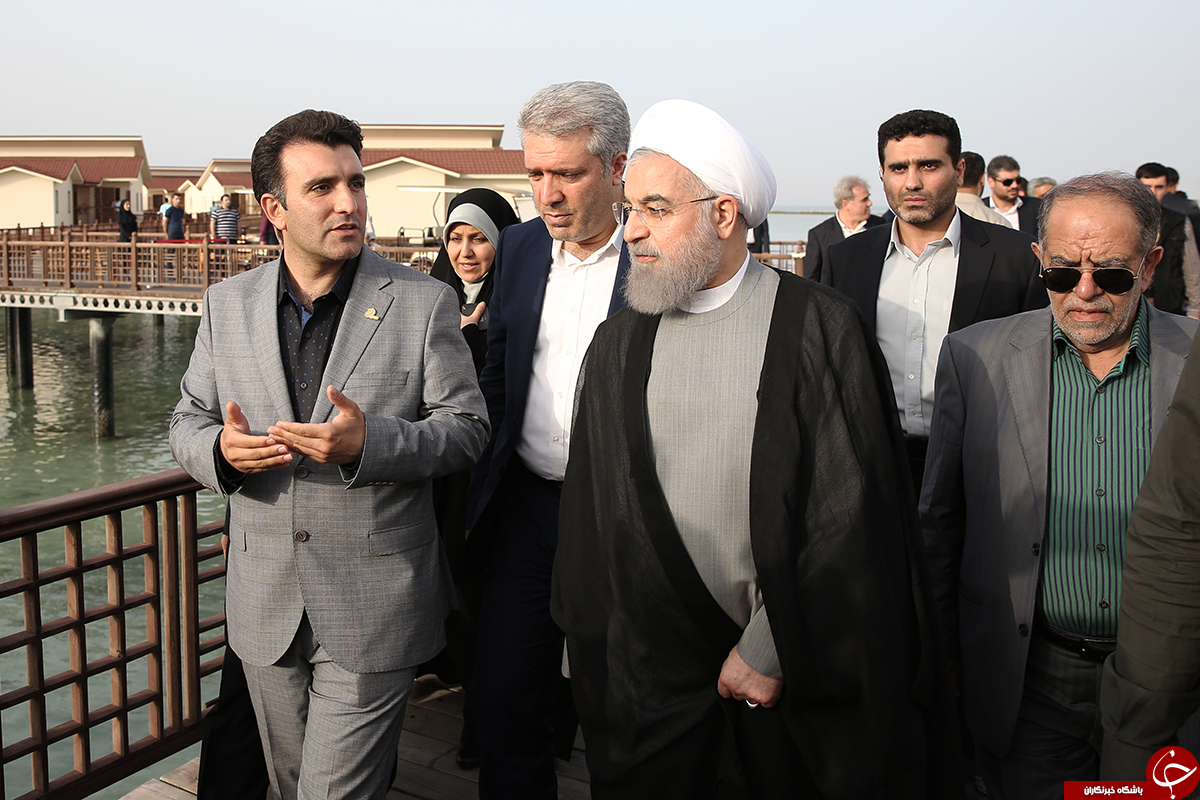 از گفتگو با احسان خواجه امیری در ساحل تا پوشش مخصوص رئیس جمهور + تصاویر