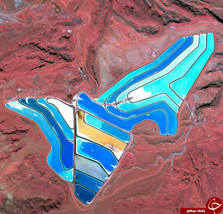 وقتی زمین ماهواره ای می شود+تصاویر
