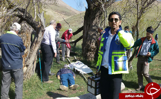 مرگ ناگهانی کوهنورد در ارتفاعات/عکس