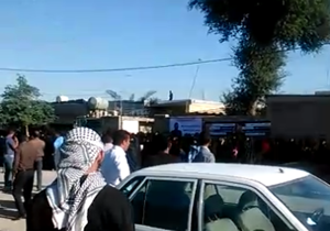تیراندازی در مراسم تشییع جنازه + فیلم