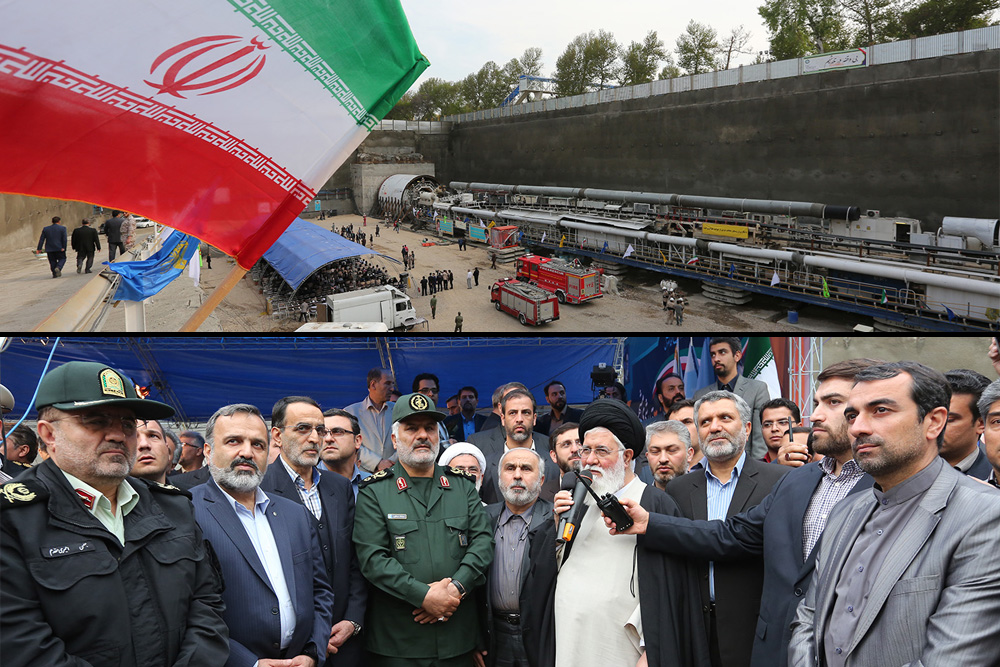 آغازعملیات حفاری سومین خط قطارشهری مشهد