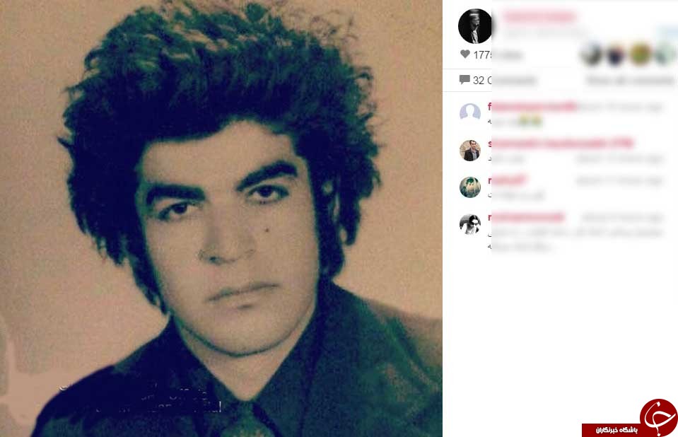 عکسی کمتر دیده شده از حمید لولایی