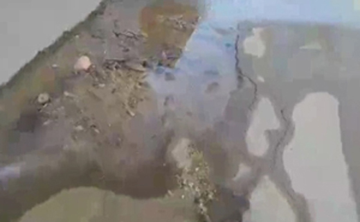 شهروندخبرنگار؛هدررفت آب به دلیل نبود پیمانکار! + فیلم