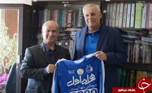 دیدار رئیس باشگاه هرتابرلین آلمان با افشارزاده/ آلمانی ها تماشاگر ویژه بازی استقلال
