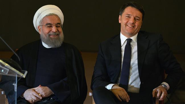 نخست وزیر ایتالیا در صدر یك هیات بلندپایه وارد تهران شد