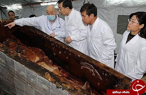 عکس/ کشف مومیایی زن ۱۵۰۰ساله در مغولستان