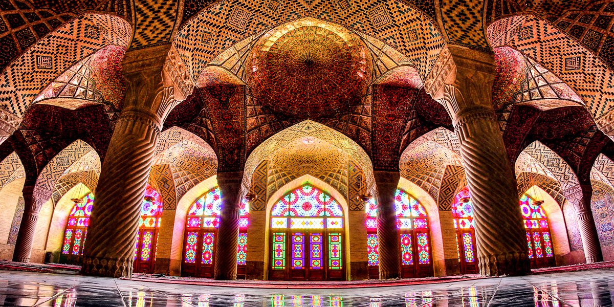 انتشار تصاویری خیره کننده و رنگارنگ از مساجد ایران بوسیله یک وبسایت آمریکایی+ تصاویر