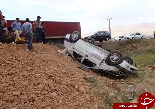 محورهای فارس باز هم حادثه ساز شد + تصاویر