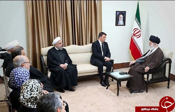 حجاب زنان ایتالیایی در دیدار امروز با رهبر معظم انقلاب + تصاویر